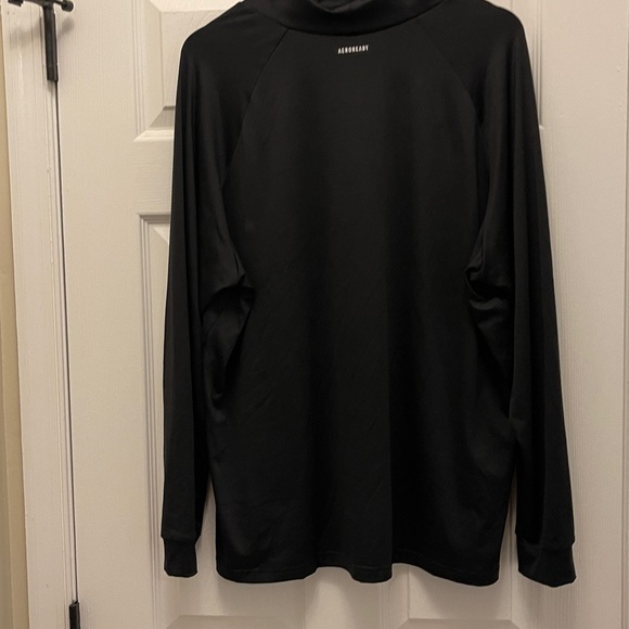 Adidas Women's Black Nylon Turtleneck - Picture 6 of 6